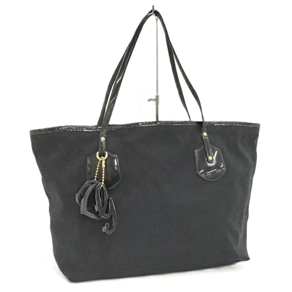 Gucci Shoulder Bag GG Canvas Black